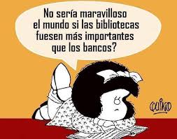 Pensamiento de Mafalda - Bibliotecas únicas | Facebook